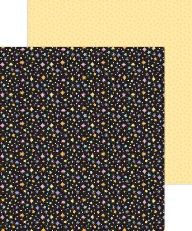 DOODLEBUG - Collezione Sweet & Spooky - Double-Sided Cardstock 12"X12 - Moonlight Magic