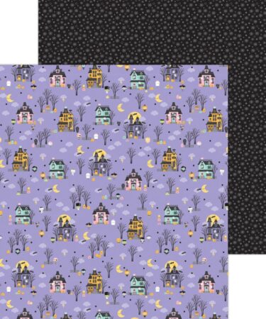 DOODLEBUG - Collezione Sweet & Spooky - Double-Sided Cardstock 12"X12 - Trick Or Treat