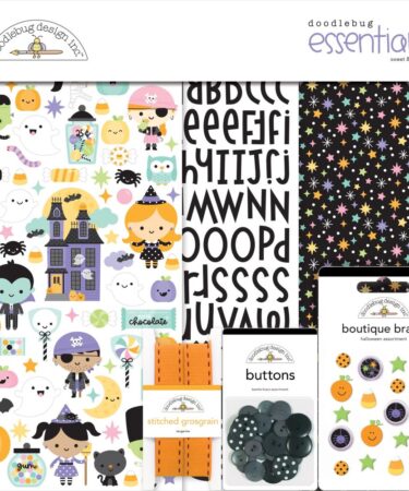 DOODLEBUG - Collezione Sweet & Spooky - Essentials Page Kit 12"X12"
