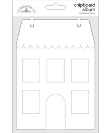 DOODLEBUG - Collezione Sweet & Spooky - Chipboard Album Home Sweet Home