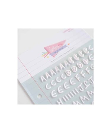 Alternative view of LORA BAILORA - Collezione Baby M va al cole - Alfabeto blanco