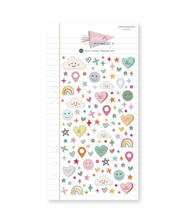 LORA BAILORA - Collezione Baby M va al cole - Puffys formas