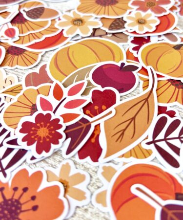 Alternative view of Tommy Art - Die cuts - Happy Fall Elements