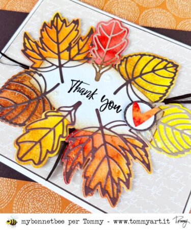 Alternative view of Tommy Art - Fustella fall leaves (coordinata al timbro Meraviglie d’autunno della Coppia Creativa)