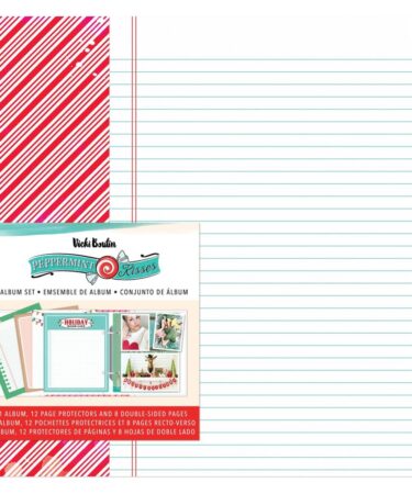 Vicki Boutin Peppermint Kisses Album Set 6"X8"