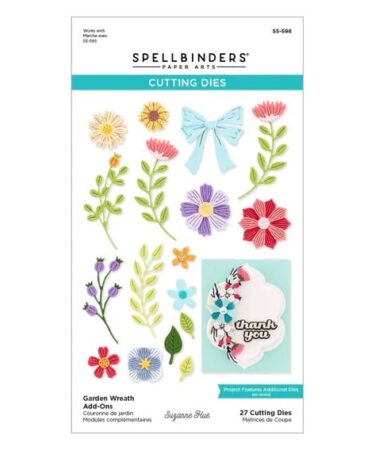 SPELLBINDERS - Garden Wreath Add-Ons Etched Dies