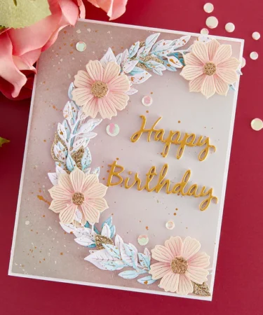 Alternative view of SPELLBINDERS - Garden Wreath Add-Ons Etched Dies