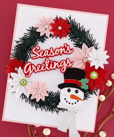 Alternative view of SPELLBINDERS - Christmas Wreath Add-Ons Etched Dies