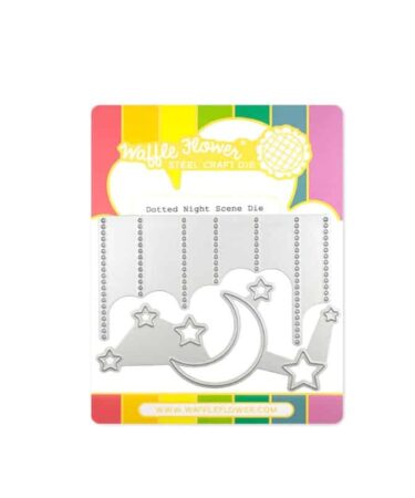 WAFFLE FLOWER - Dotted Night Scene Die