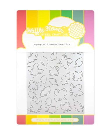 WAFFLE FLOWER - Pop-up Fall Leaves Panel Die