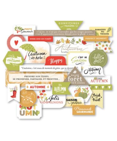 Mes P'tits Ciseaux - collezione Automne Gourmand - Die-cuts