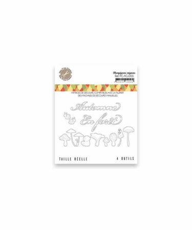 Mes P'tits Ciseaux - fustelle Champignons mignons