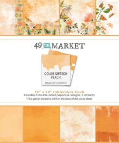 49 and Market -Color Swatch: Collezione Peach - Collection Pack 12"X12"
