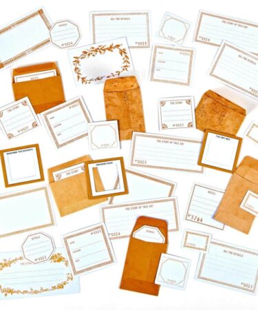 Alternative view of 49 and Market -Color Swatch: Collezione Peach -  Envelope Bits