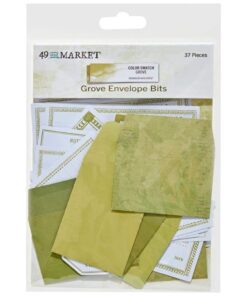 49 and Market - Color Swatch: Collezione Grove -Envelope Bits