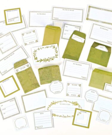 Alternative view of 49 and Market - Color Swatch: Collezione Grove -Envelope Bits