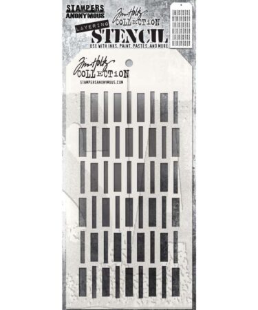 Tim Holtz Layered Stencil 4.125"X8.5" - Sticks