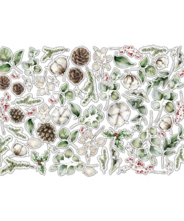 Alternative view of TOMMY ART - Die cuts – Rustic Christmas – Flowers & leaves