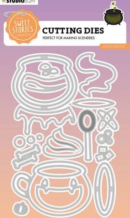 Studio Light Sweet Stories Cutting Die Witch Kettle