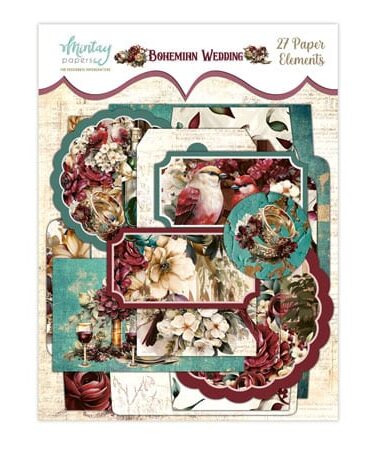 MINTAY -  Collezione Bohemian Wedding -Paper Elements