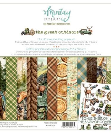 MINTAY - Collezione The Great Outdoor - 30x30 cm (12"x12")