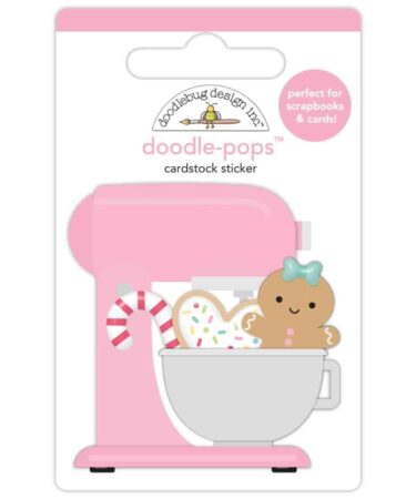 DOODLEBUG -Collezione Gingerbread Kisses - baking spirits bright doodle-pops
