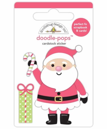 DOODLEBUG -Collezione Gingerbread Kisses - hello santa doodle-pops