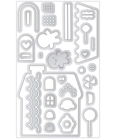 DOODLEBUG -Collezione Gingerbread Kisses - gingerbread lane doodle cuts