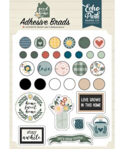 Echo Park - Collezione Good To Be Home Adhesive Brads