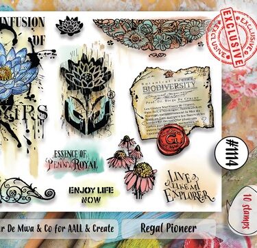 Aall and Create Stamp Set A6 Regal Pioneer