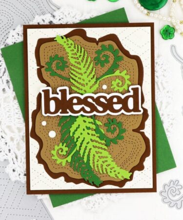 Alternative view of WAFFLE FLOWER - Dainty Ferns Die