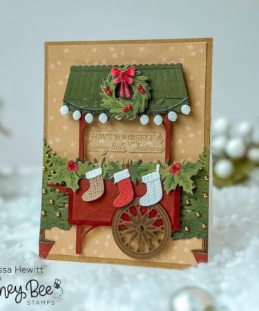 Alternative view of HONEY BEE - Christmas Market Cart Add-On - Honey Cuts