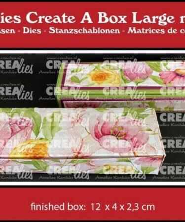 Crealies • Create A Box Large Tealight Box