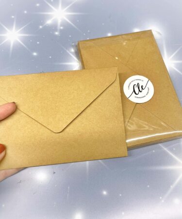 IL NEGOZIO DELLA MAMMA DI CLE- LE BUSTE DELLA CLE – Pacco da 10 buste KRAFT