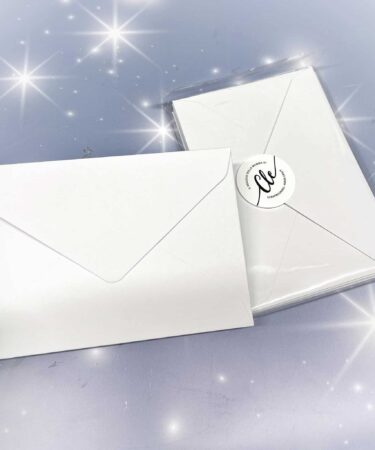 IL NEGOZIO DELLA MAMMA DI CLE- LE BUSTE DELLA CLE – Pacco da 10 buste BIANCHE