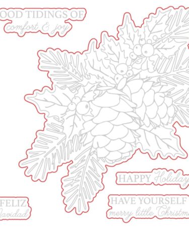 HONEY BEE - set di fustelle Good Tidings