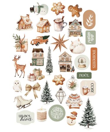 Florileges Design - Collezione HISTOIRES D'HIVER - Die cuts HISTOIRES D'HIVER