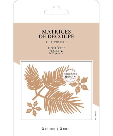 Florileges Design - Collezione HISTOIRES D'HIVER - fustelle L'HIVER EST LÀ