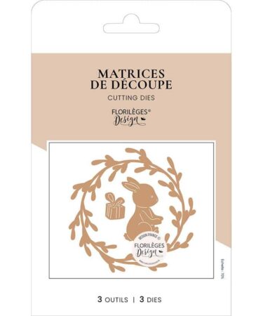 Florileges Design - Collezione HISTOIRES D'HIVER - fustelle MON PETIT LAPIN