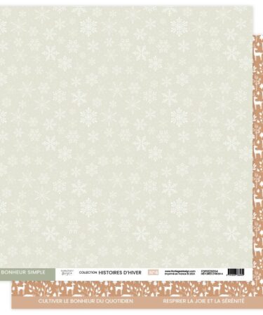 Florileges Design - Collezione HISTOIRES D'HIVER - Papier imprimé HISTOIRES D'HIVER 4
