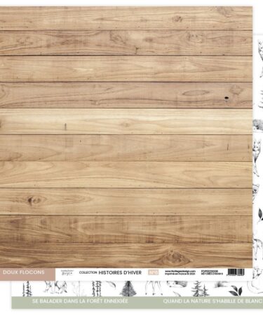 Florileges Design - Collezione HISTOIRES D'HIVER - Papier imprimé HISTOIRES D'HIVER 6