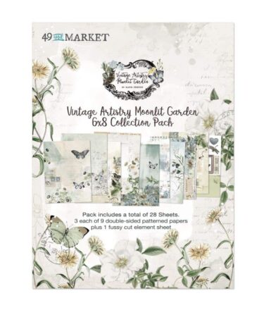 49 and Market - Vintage Artistry Collezione Moonlit Garden - Pack 6"X8"