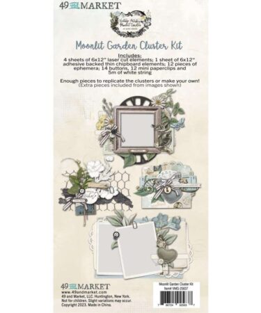 49 and Market - Vintage Artistry Collezione Moonlit Garden - Cluster Kit