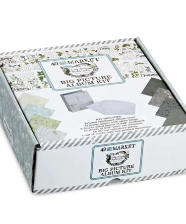 49 and Market - Vintage Artistry Collezione Moonlit Garden -Big Picture Album Kit