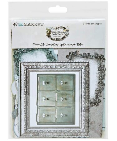 49 and Market - Vintage Artistry Collezione Moonlit Garden -  Ephemera Bits