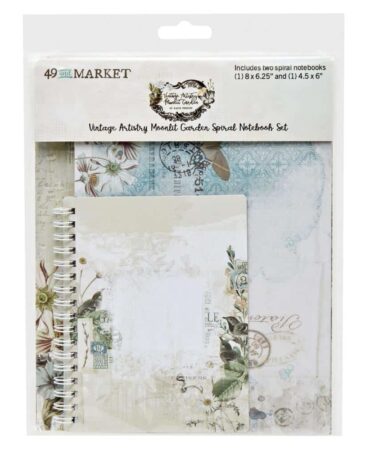 49 and Market - Vintage Artistry Collezione Moonlit Garden - Notebook Set
