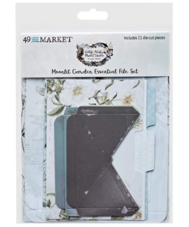 49 and Market - Vintage Artistry Collezione Moonlit Garden - Ephemera File Essentials