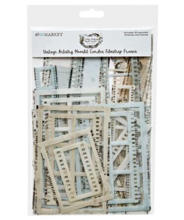 49 and Market - Vintage Artistry Collezione Moonlit Garden - Filmstrip Frames
