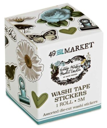 49 and Market - Vintage Artistry Collezione Moonlit Garden -  Washi Tape Sticker Roll