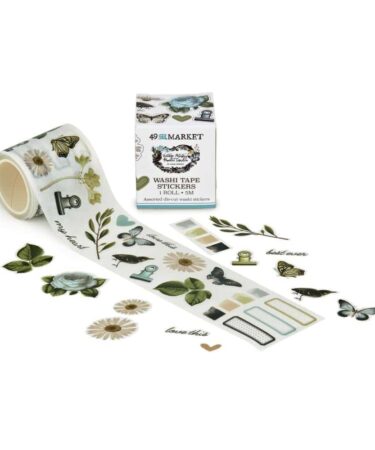Alternative view of 49 and Market - Vintage Artistry Collezione Moonlit Garden -  Washi Tape Sticker Roll